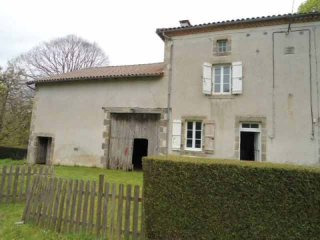 Stone House And Barn In The Limousin..