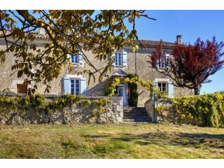 Renovated stone farmhouse with attached..