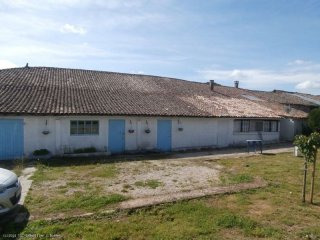 Habitable stone house with garden and..