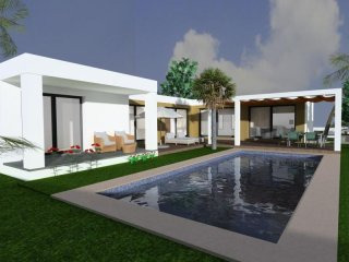 New build modern villa in Moraira with..
