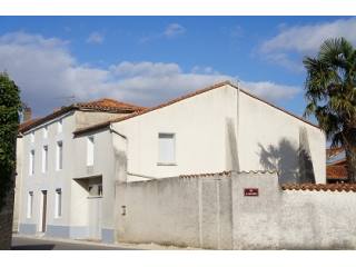 Village centre property with garden