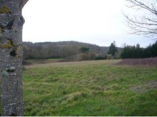 Building plot on the edge of a village..