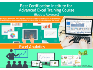Online Excel Course in Delhi, 110008 with Free Python by SLA