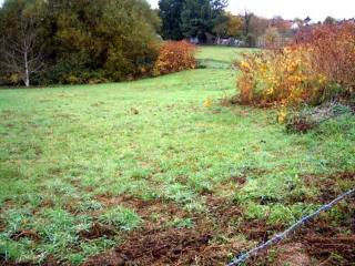 Two Building Plots With Outline..