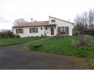 Lovely House with Pond and Land