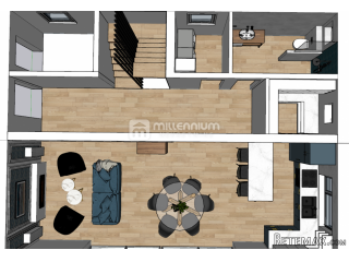 Kostrena, 170m2, samostojeća kuća u visokom roh bau