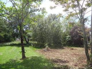 Plot of land close to the ocean