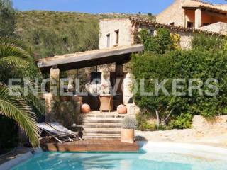 Romantic country house in a nature..