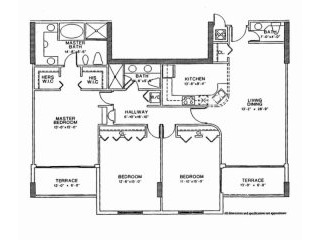 3 bedroom Flat For Sale: 1800 SUNSET..