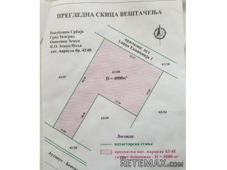 Parcela uz stari Novosadski auto put