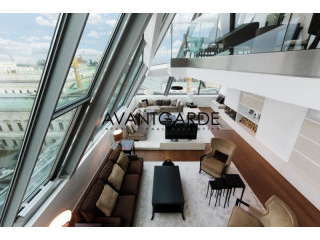 Luxurious penthouse in representative..