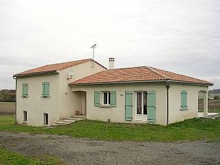 Recent house with basement