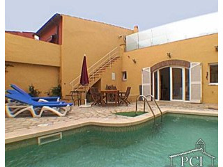 Restored village house with pool..