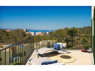Sea view penthouse for sale in Cala..