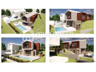 Istra, projekt za kuću s bazenom u blizini Poreča