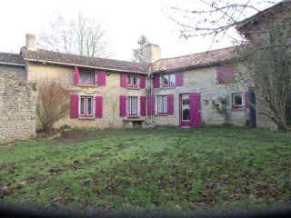 Character Stone House With Outbuildings