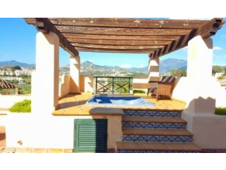 The apartment is situated in a..
