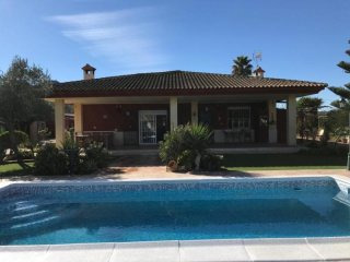 Ravishing in Red Luxury Villa walking..