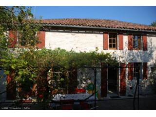 Renovated stone house and garden with..