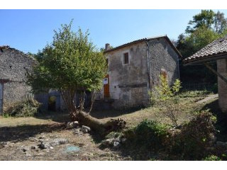 Stone House With Second Smaller House..