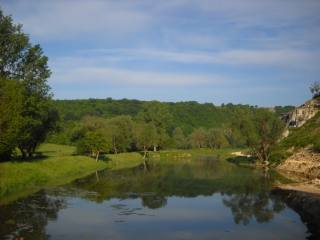 Fish farm with 12,000 m2 water surface..