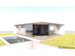 Istra, Umag - građevinsko zemljište s projektom kuće s baze