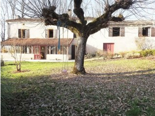 Old Stone House With Pool At The Base..