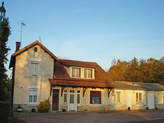 House With A Small Lake And Workshop In..