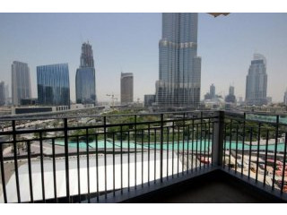 Fantastic panoramic view of Burj..