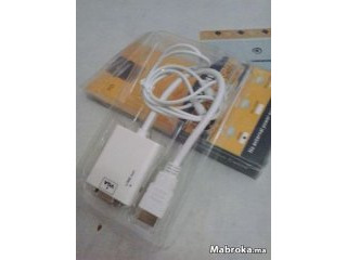 HDMI to VGA & Audio HD Video Cable..