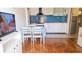 Novi Vinodolski, 1s+db, balkon, pogled