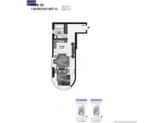 1 Bedroom - Apartment - For Sale