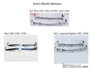 Aston Martin (1959 to 1970) Bumper Parts for Classic 