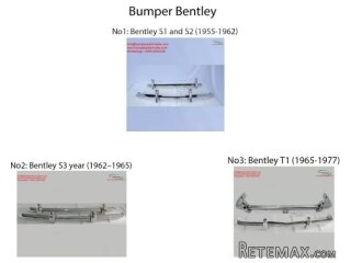 Bentley S1 and S2 (1955 to 1962) / Bentley S3 (1962 to 1965)