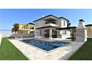 Kamen Villa u mirnom okruženju otoka Krka