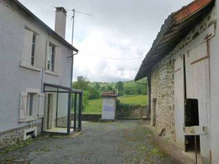 Stone House With Outbuildings And Garden