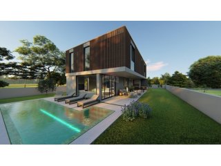 Istra, Poreč moderna vila sa bazenom i pogledom na more