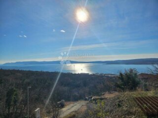 Crikvenica zemljište sa panoramskim pogledom na more