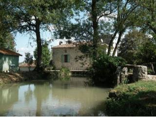 Restored Water Mill, Set In About 1.5..