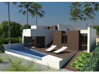 Villas front line golf in Algorfa