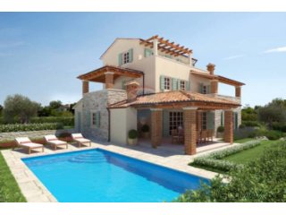 Luksuzna mediteranska vila u izgradnji - Istra, Tar -...