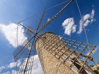 Historical windmill in Santa Eugenia