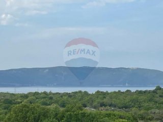 Otok Krk,Sottovento,stan u izgradnji,52 m2,2S+DB,pogled na m