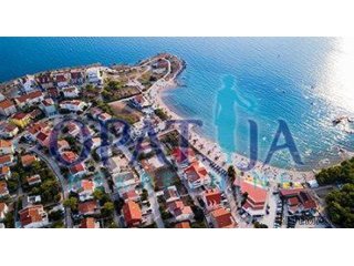 Otok Pag luksuzna kuća u izgradnji s bazenom, pogled na more