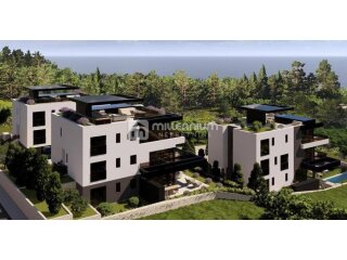 Otok Krk, Krk, novogradnja, 51.06m2 s balkonom i parkingom