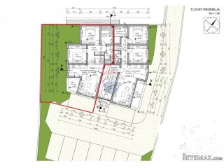 Rovinj,stan u novogradnji 77m2 s vrtom75m2