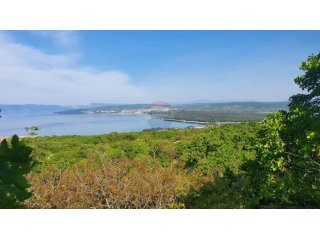 Otok Krk-poljoprivredno zemljište 3528m2 s pogledom na more