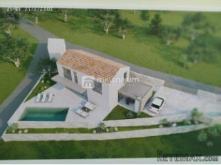 Otok Krk, Dobrinj, građevinsko zemljište, 451m2