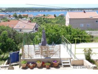 Mediteranska kuća u nizu sa pogledom na more! Barbat
