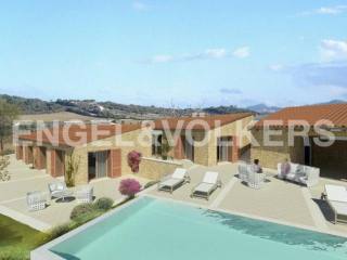 Large plot of land with building project